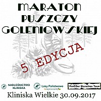 Maratonu Puszczy Goleniowskiej 2017
