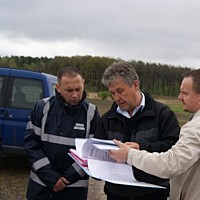 Przekazanie placu budowy pod inwestycję drogową