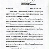 Przyjmowanie dokumentacji pod założenia budżetowe na rok 2010- dokumenty w plikach jpg.