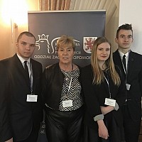 Obchody Dnia Doradcy Podatkowego z udziałem uczennicy z Zespołu Szkół nr 1 w Goleniowie