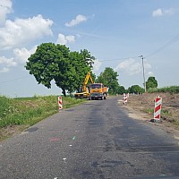 RUSZYŁA PRZEBUDOWA DROGI POWIATOWEJ NA ODCINKU NOWOGARD - TRUSKOLAS