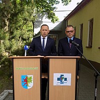 Sytuacja w Szpitalu Powiatowym w Goleniowie - stabilna, co potwierdza konferencja prasowa 