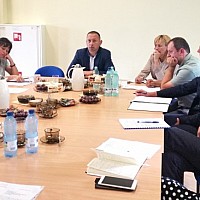 Narada z dyrektorami szkół i placówek prowadzonych przez Powiat Goleniowski przed rozpoczęciem nowego roku szkolnego 2017/2018