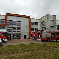 ĆWICZENIA EWAKUACYJNE W ZESPOLE SZKÓŁ  W GOLENIOWIE