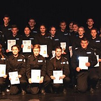 ŚLUBOWANIE KLASY POLICYJNEJ Z I LICEUM OGÓLNOKSZTAŁCĄCEGO W NOWOGARDZIE