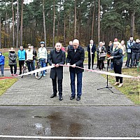 UROCZYSTE OTWARCIE MINI MIASTECZKA ROWEROWEGO W ZESPOLE SZKÓŁ SPECJALNYCH W GOLENIOWIE
