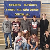 MISTRZOSTWA WOJEWÓDZTWA W HALOWEJ PIŁCE NOŻNEJ CHŁOPCÓW STARSZYCH