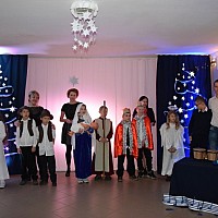 WIECZERZA WIGILIJNA W OŚRODKU SZKOLNO-WYCHOWAWCZYM W NOWOGARDZIE