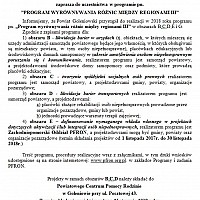 ,,PROGRAM WYRÓWNYWANIA RÓŻNIC MIĘDZY REGIONAMI III