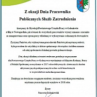DZIEŃ PRACOWNIKA PUBLICZNYCH SŁUŻB ZATRUDNIENIA