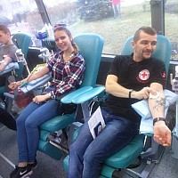 Akcja poboru krwi przy Zespole Szkół nr 1 w Goleniowie