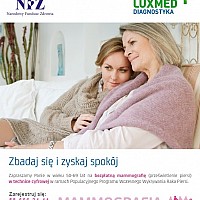 Masz 50-69 lat? Zrobiłaś już mammografię?