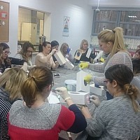 WARSZTATY DEKOROWANIA PRZEDMIOTÓW METODĄ DECOUPAGE W ZESPOLE SZKÓŁ W GOLENIOWIE