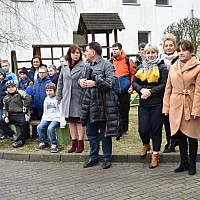 UROCZYSTE PRZEKAZANIE NOWEGO SAMOCHODU DLA SOSW W NOWOGARDZIE