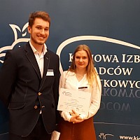 III MIEJSCE W KRAJU W OGÓLNOPOLSKIM KONKURSIE WIEDZY O PODATKACH DLA UCZENNICY Z ZESPOŁU SZKÓŁ NR 1 W GOLENIOWIE