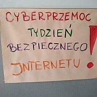 W ZESPOLE SZKÓŁ W GOLENIOWIE PRZEPROWADZONO DZIAŁANIA PROFILAKTYCZNE PRZECIWDZIAŁANIA CYBERPRZEMOCY ,,TYDZIEŃ BEZPIECZNEGO INTERNETU”