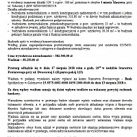 Zarząd Powiatu w Goleniowie ogłasza II przetarg  ustny nieograniczony