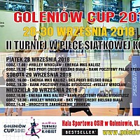 GOLENIÓW CUP 2018 - już w ten weekend!