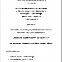 Zapraszamy na Wojewódzką Konferencję
