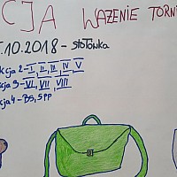 PAŹDZIERNIK miesiącem ważenia tornistrów