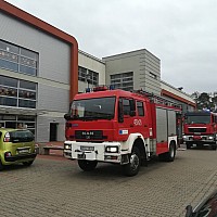 Próbna ewakuacja w Zespole Szkół Specjalnych w Goleniowie