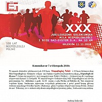 XXX Jubileuszowa Goleniowska Mila Niepodległości 