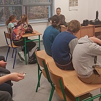 Spotkanie z leśnikiem w ZSS Goleniów