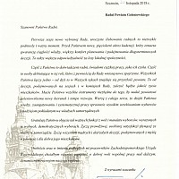 Wojewoda Zachodniopomorski gratuluje nowo wybranej Radzie Powiatu Goleniowskiego