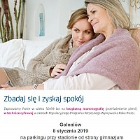 Mammobus LUX MED - bezpłatne badania mammograficzne dla kobiet w wieku 50-69 lat w styczniu 2019 