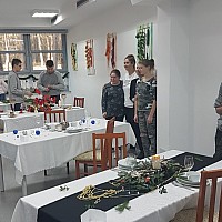 Aranżacja  stołów bożonarodzeniowych