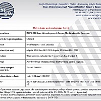Ostrzeżenie meteorologiczne 