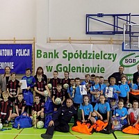 XVII Zimowy Turniej Halowej Piłki Nożnej o Puchar Komendanta Powiatowego Policji w Goleniowie