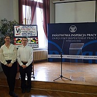 VI edycja konkursu ,,Poznaj swoje prawa w pracy” zorganizowany przez Państwową Inspekcję Pracy w Szczecinie z udziałem uczniów z Zespołu Szkół w Goleniowie