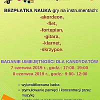 Szkoła Muzyczna I st. w Goleniowie filia w Nowogardzie zaprasza na 