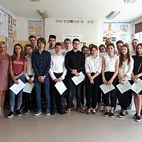 Zakończenie kursu Obsługi technicznej pojazdu samochodowego uczniów z Zespołu Szkół nr 1 w Goleniowie