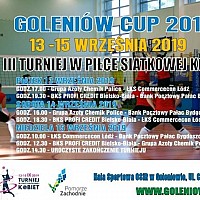 III Turniej Piłki Siatkowej Kobiet Goleniów CUP 2019 - już jutro!