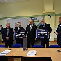 Podpisanie umów o dofinansowanie  z Funduszu Dróg Samorządowych