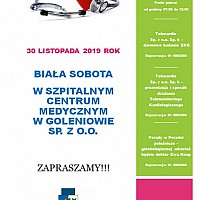 Biała Sobota w Szpitalnym Centrum Medycznym w Goleniowie sp. z o.o.