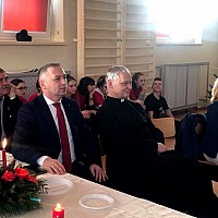 Wigilia dla podopiecznych Caritasu 