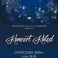 Koncert kolęd szkoły muzycznej I stopnia w Goleniowie 