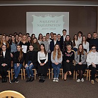 Spotkanie z wyróżnionymi w Zespole Szkół nr 1 w Goleniowie