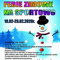 Ferie zimowe na sportowo z OSiR-em
