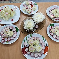 Zajęcia z carvingu w Zespole Szkół w Goleniowie