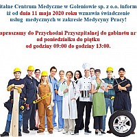 Usługi medyczne w ramach Medycyny Pracy