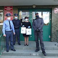 „Resort Sprawiedliwości Pomaga” - maseczki dla SOSW w Nowogardzie