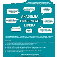 Spotkanie informacyjne - Akademia Lokalnego Lidera