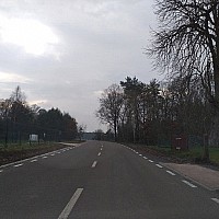 Zdjęcie drogi powiatowej nr 4133Z Łoźnica-Żółwia Błoć na odcinku Niewiadowo-Żółwia Błoć wraz z budową ciągów pieszo-rowerowych po przebudowie - Projekt po przebudowie