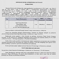 Licytacja pojazdu