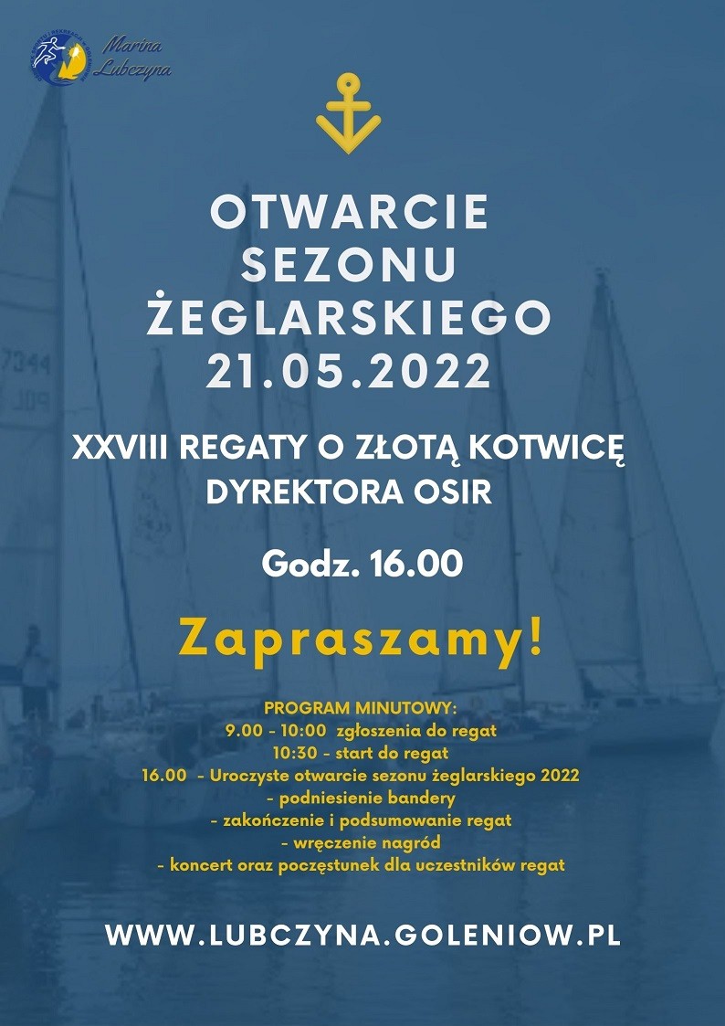 Regaty otwarcia sezonu żeglarskiego w Lubczynie - 