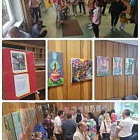 Wernisaż wystawy malarskiej Krzysztofa Podymy w Nowogardzie